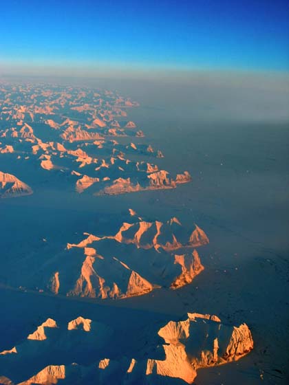 East coast of the south of Greenland